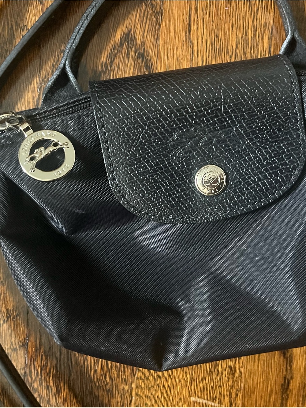 Longchamp mini crossbody pouch